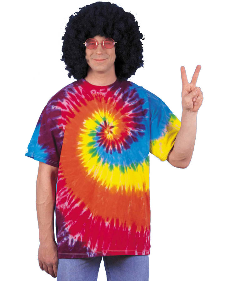 60s Tie Dyed Adult Shirt