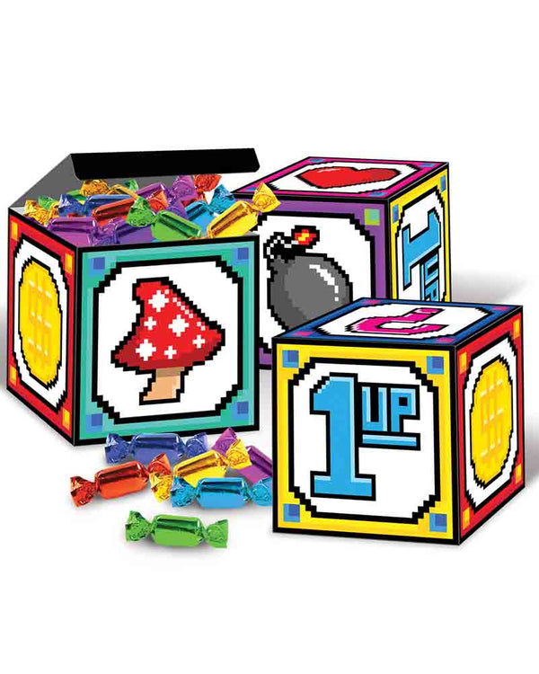 8 Bit Favour Boxes Pack of 3