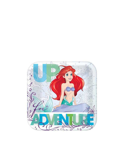 Disney Ariel Dream Big 18cm Plates Pack of 8