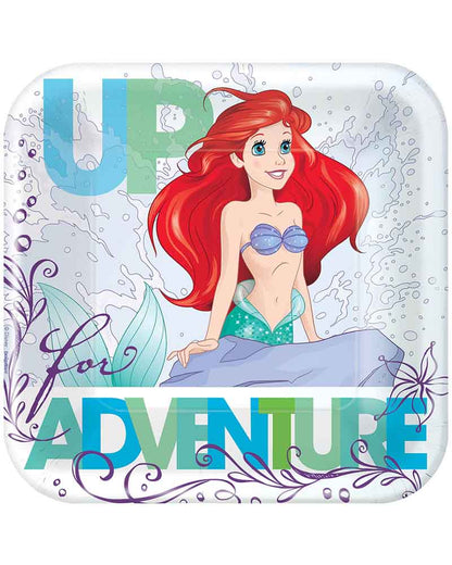 Disney Ariel Dream Big 18cm Plates Pack of 8