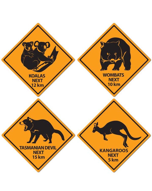 Australian Outback Road Signs