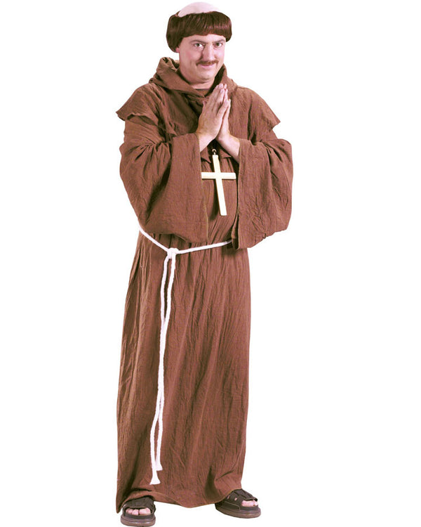 Medieval Monk Mens Costume
