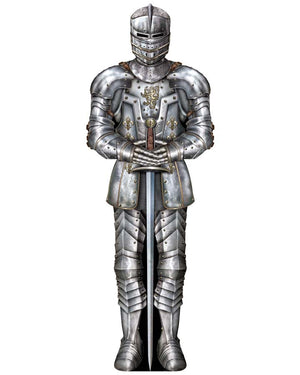 Medieval Knight Suit of Armour Cutout 91cm