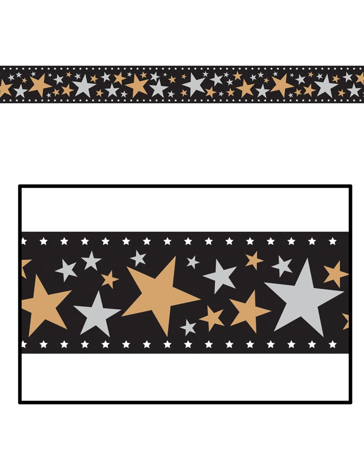 Hollywood Stars Filmstrip Border Roll