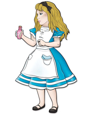 Alice in Wonderland Jointed Alice Cutout 91.5cm