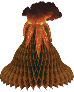 Dinosaur Tissue Volcano Centrepiece