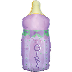 SuperShape XL It's A Girl Baby Bottle P30