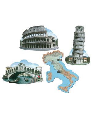 Italian Cutout Set Pack of 4