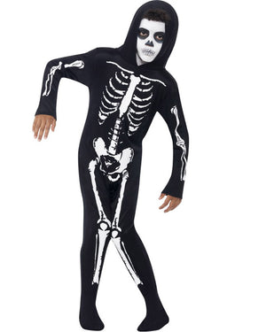 Skeleton Onesie Kids Costume