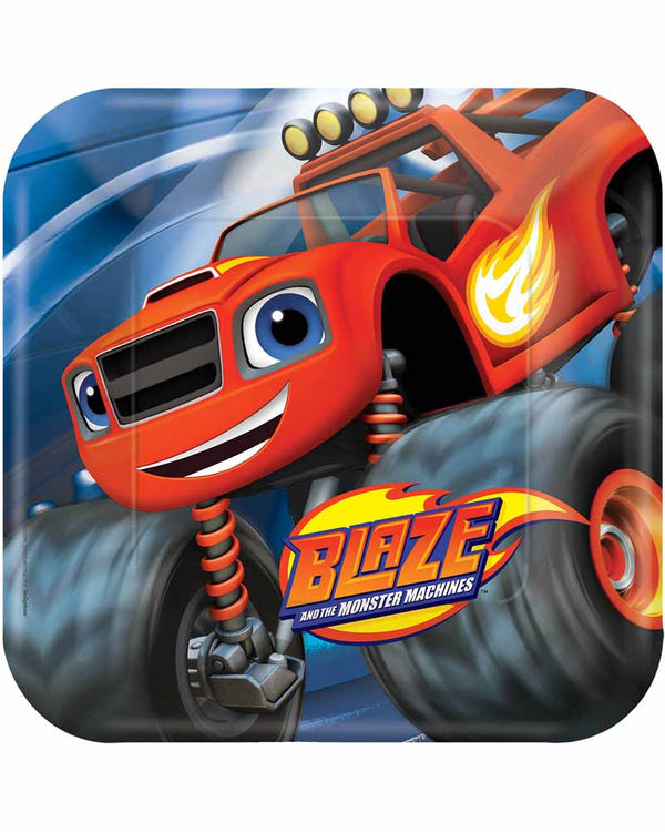 Blaze 23cm Plates Pack of 8