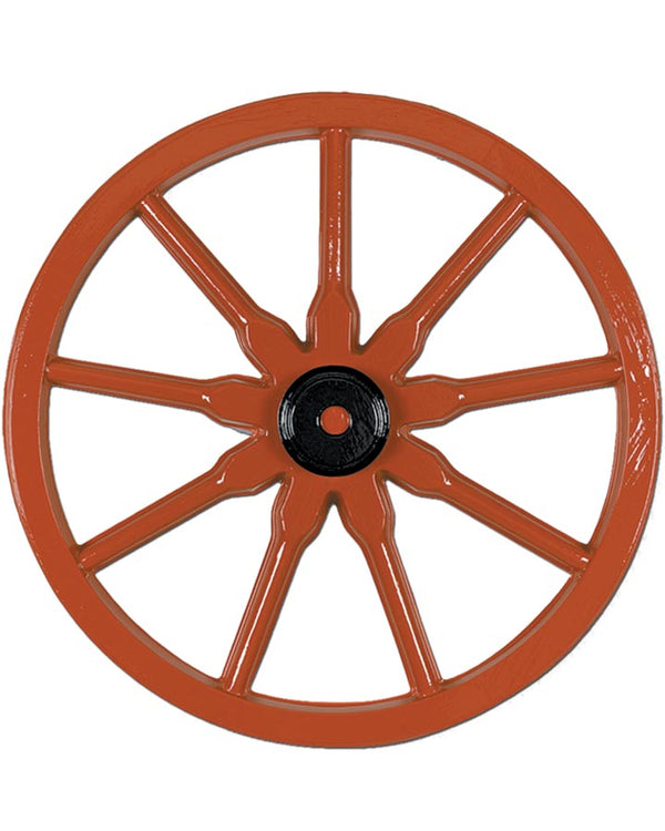 Western Plastic Wagon Wheel Decoration