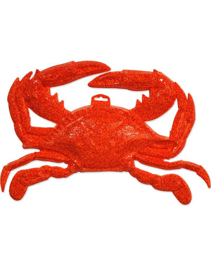Red Plastic Crab 48cm