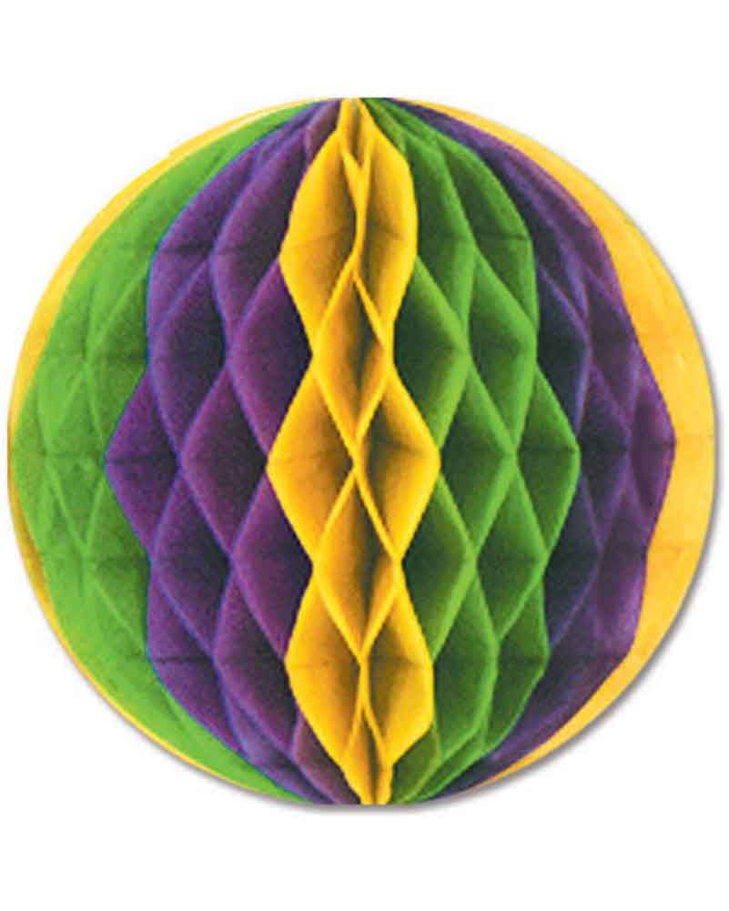 Mardi Gras Tissue Ball