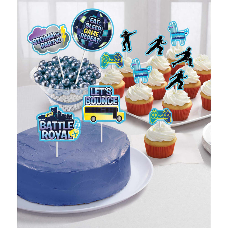 Battle Royal Cake Topper Kit Pack of 12