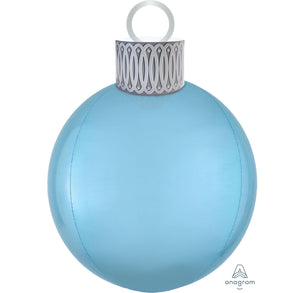 Pastel Blue Orbz & Ornament Kit Christmas Balloon