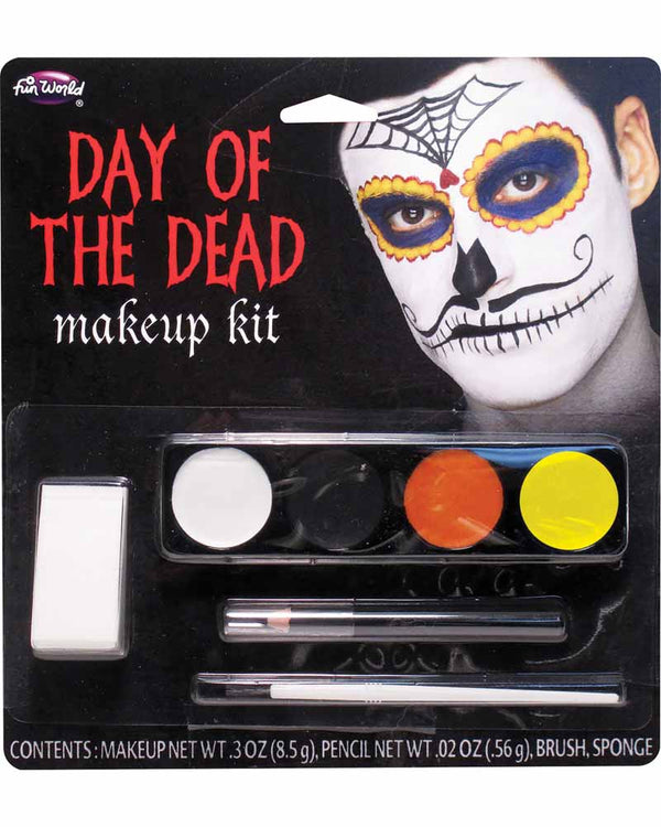 Day of the Dead Mens Makeup Kit
