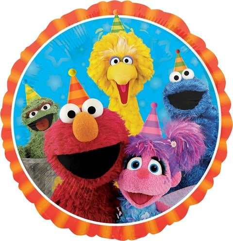 45cm Standard HX Sesame Street Fun Balloon