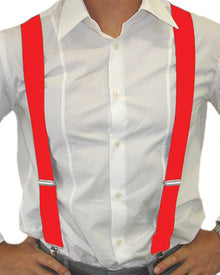 Christmas Red Festive Suspenders