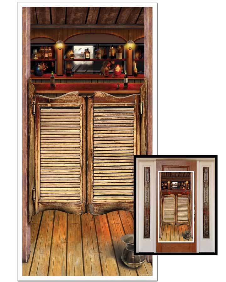 Wild West Saloon Door Cover
