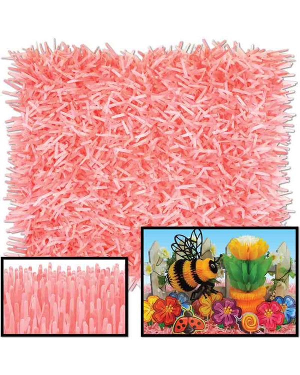 Pink Fringed Tissue Mats Pack of 2