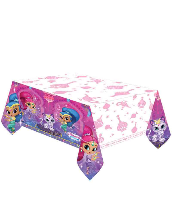 Shimmer and Shine Plastic Table Cover