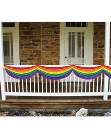 Rainbow Fabric Bunting