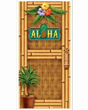 Hawaiian Aloha Door Cover