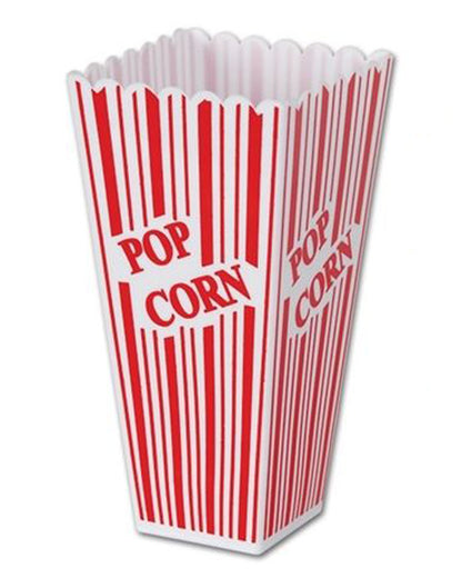 Hollywood Plastic Popcorn Box