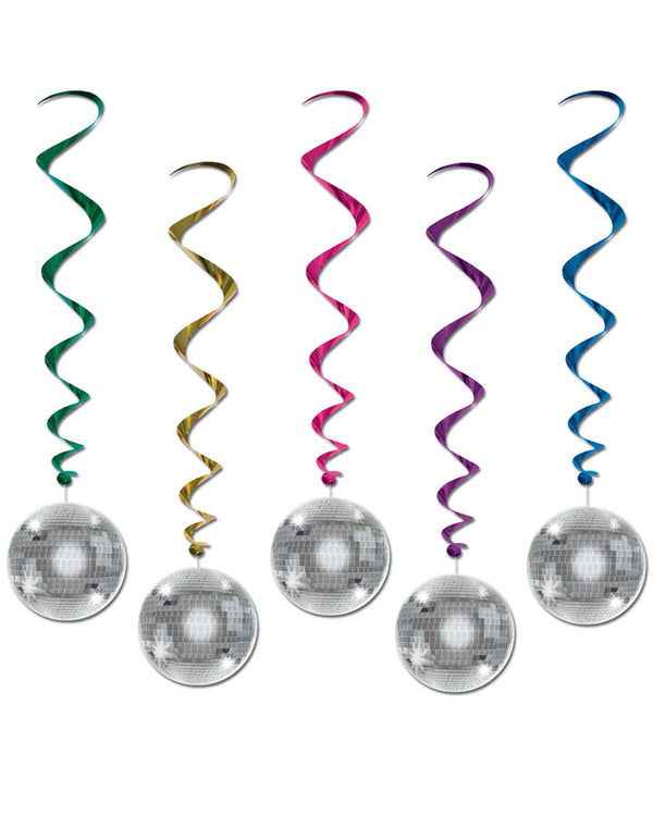 70s Disco Ball Whirl Decorations