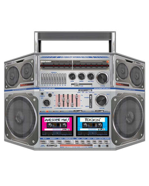 80s Stand Up Boombox Prop