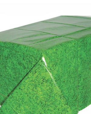 Grass Print Plastic Tablecover