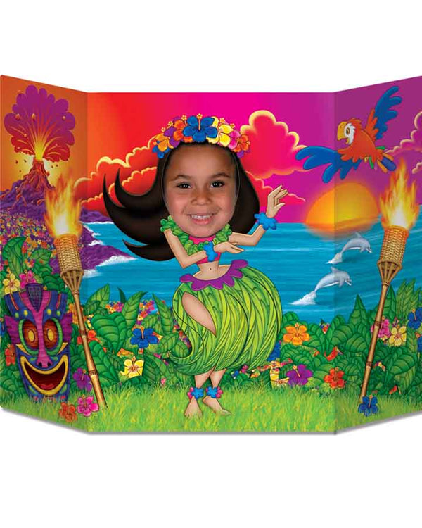 Hula Girl Photo Prop