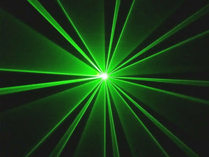 Green Laser Disco Light 100mW with Sound DMX and Remote Control