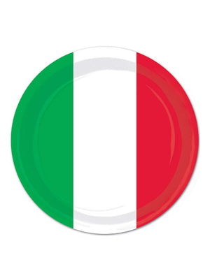 Italian 23cm Party Plates Pack of 8