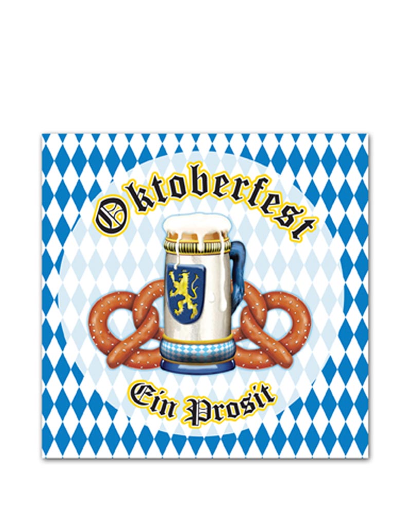 Oktoberfest Lunch Napkins Pack of 16