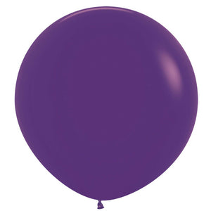 Sempertex 60cm Fashion Violet Latex Balloons 051 3PK Pack of 3