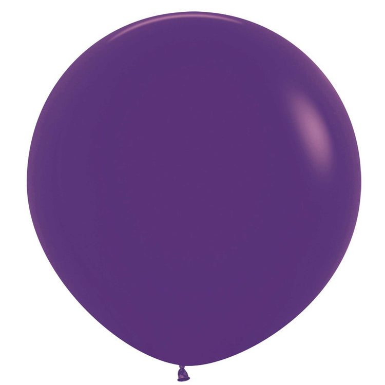 Sempertex 60cm Fashion Violet Latex Balloons 051 3PK Pack of 3