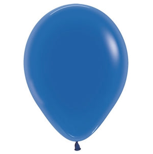 Sempertex 30cm Crystal Blue Latex Balloons 340, 100PK Pack of 100