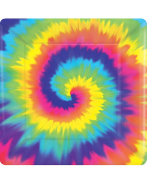 60s 26cm Square Party Plate