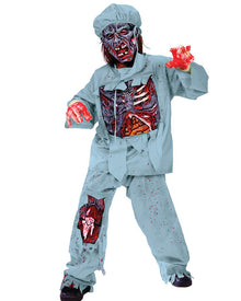 Zombie Doctor Boys Halloween Costume