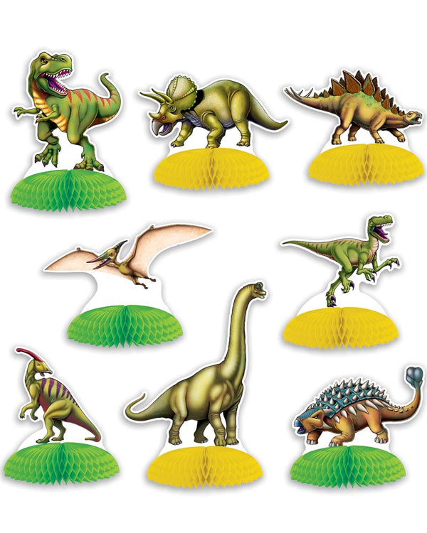 Dinosaur Mini Centrepieces Pack of 8