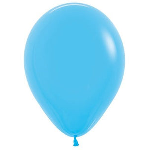 Sempertex 30cm Fashion Blue Latex Balloons 040 25PK Pack of 25