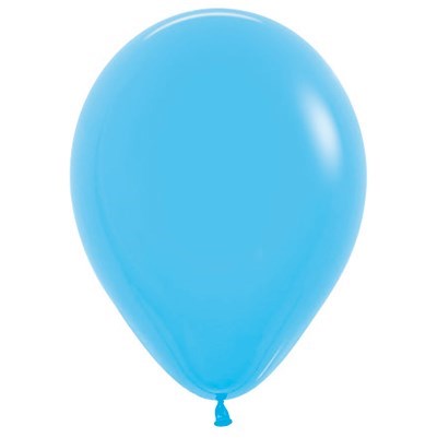 Sempertex 30cm Fashion Blue Latex Balloons 040, 100PK Pack of 100