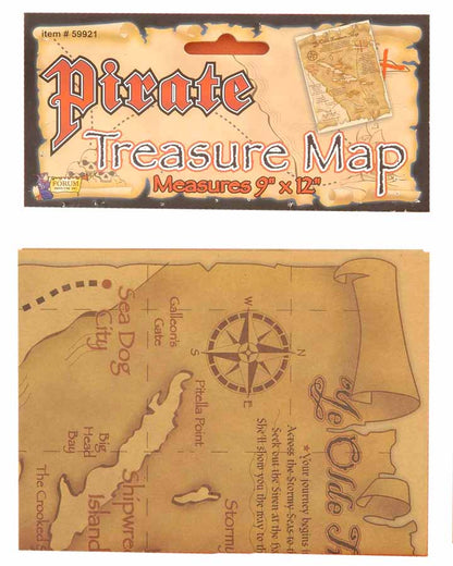 Pirates Treasure Map