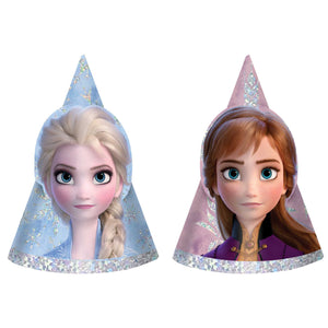 Disney Frozen 2 Party Hats Pack of 8
