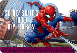 Spider-Man Webbed Wonder Postcard Invitations Pack of 8