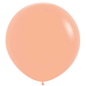 Sempertex 60cm Fashion Peach Latex Balloons 060, 3PK Pack of 3