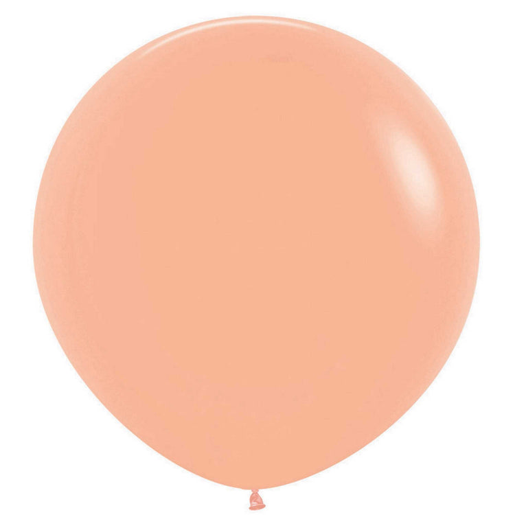 Sempertex 60cm Fashion Peach Latex Balloons 060, 3PK Pack of 3