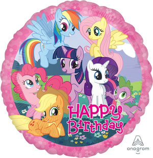45cm Standard HX My Little Pony Birthday Balloon
