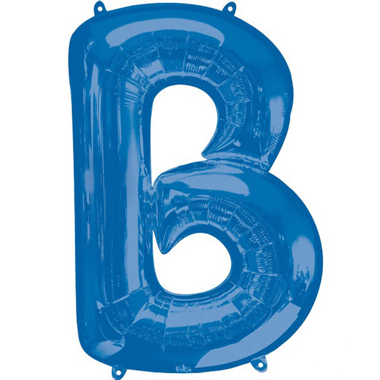 SuperShape Letter B Blue Balloon
